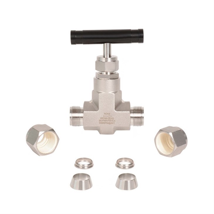 High-pressure Double Ferrule Needle Valve